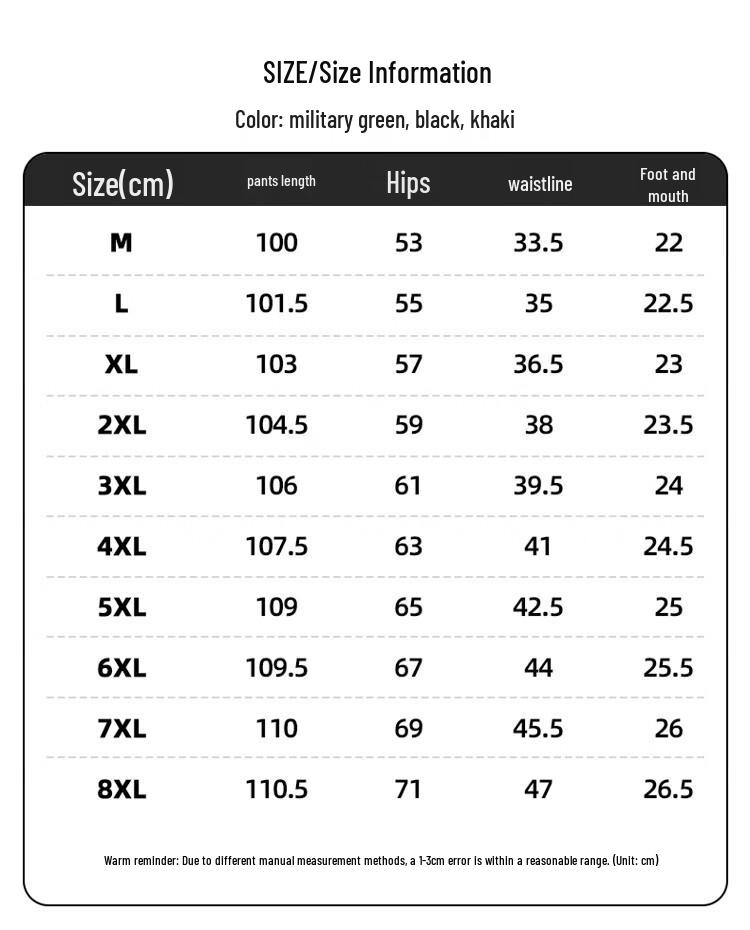 Men's Windproof Waterproof Cargo Pants