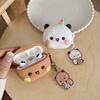 Cute AirPods pro1 apple bluetooth headset case 1/1 generation cartoon bear protective case for women