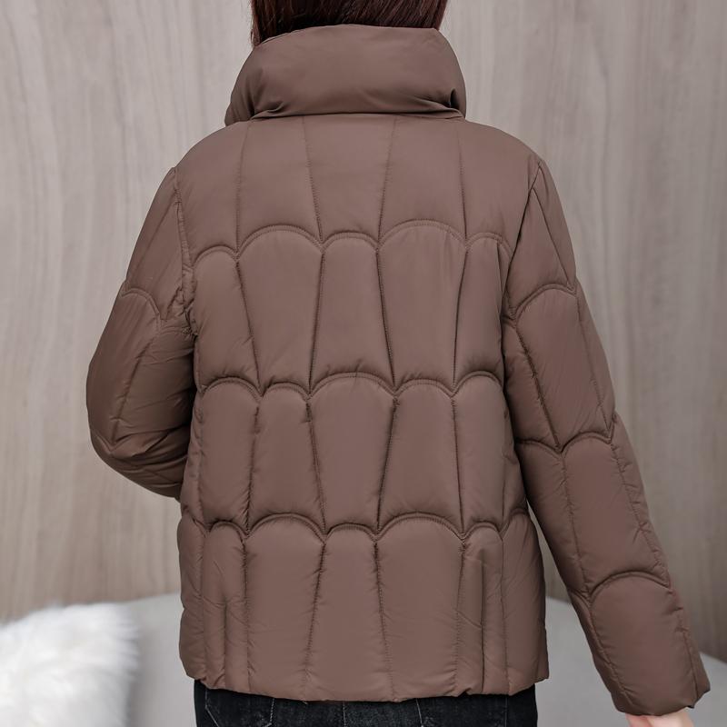 Fashion Winter Coat Female Warm Parkas Stand Collar Casual Thick Women Jackets