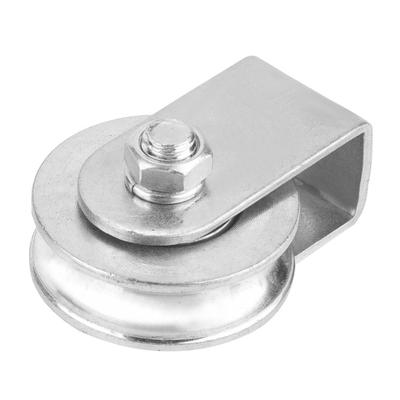 Pulley Wheel Sturdy Professional Pulley Block Load 0.3Tons Single Pulley Block Heavy Duty Rotating Pulley Roller Lifting