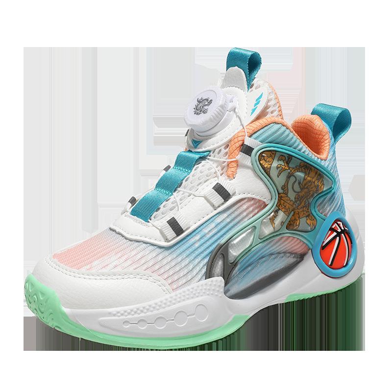 Training 24 Breathable Leisure Middle and Older Children's Basketball Mesh Spring and Autumn Classmates Children's Boys' Shoes Sports Breathable
