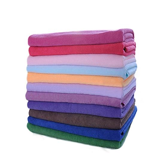 Absorbent Microfiber Fleece Shower Spa Body Wrap Bathing Towel 70x140cm