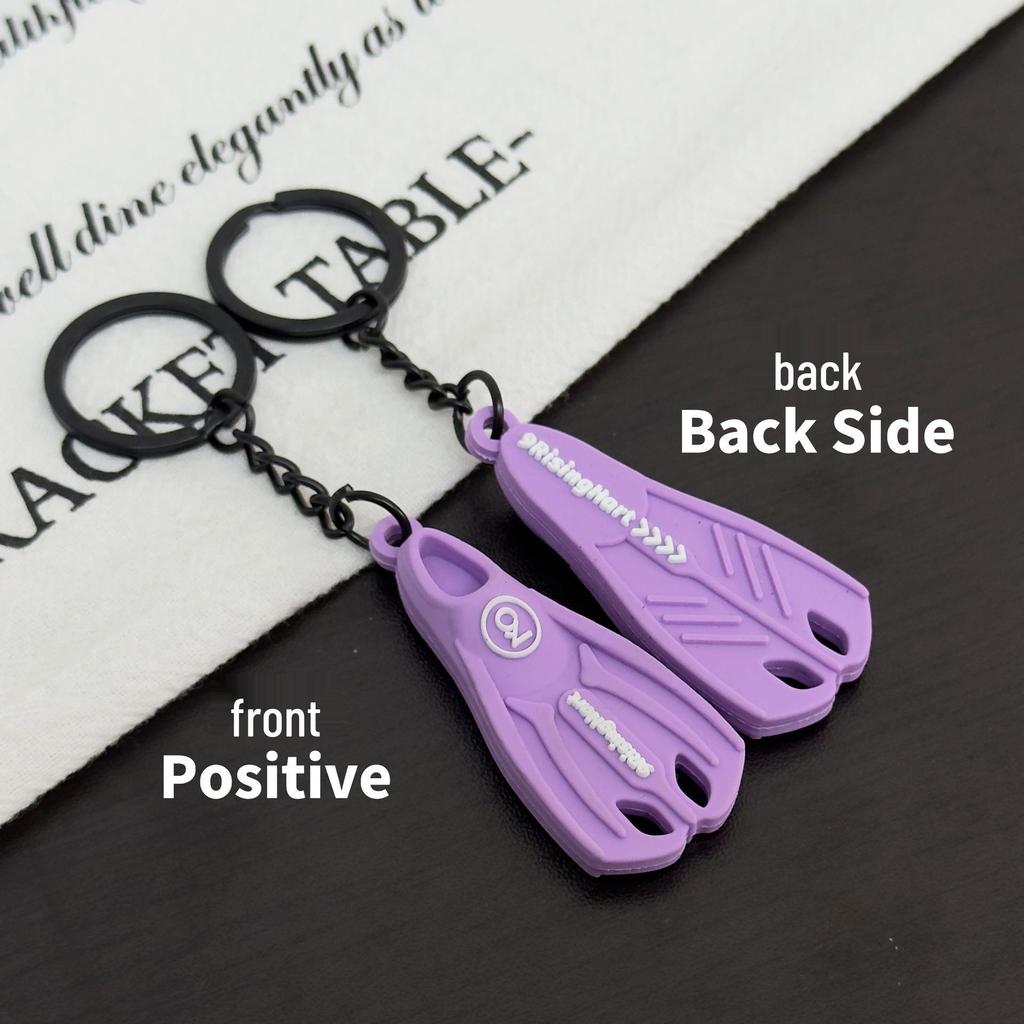 Miu Series Mini Barbell & Dumbbell Plate Keychain Bag Charm