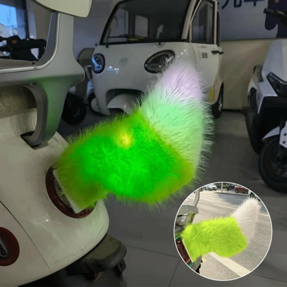 Collision Protection LED Electric Car Tail Swinging Tail Accessory Motorcycle Tail