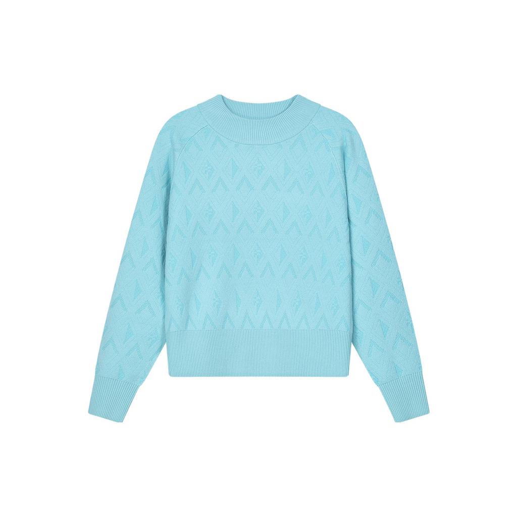 New FILA EMERALD Sweater Women's All Over Print F11W414404F-ZA
