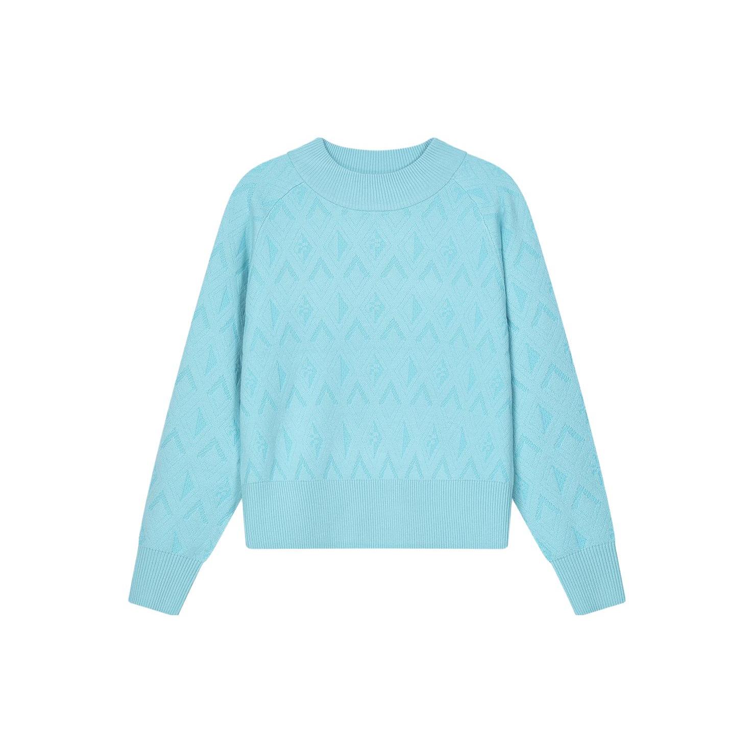 

New FILA EMERALD Sweater Women s All Over Print F11W414404F-ZA M