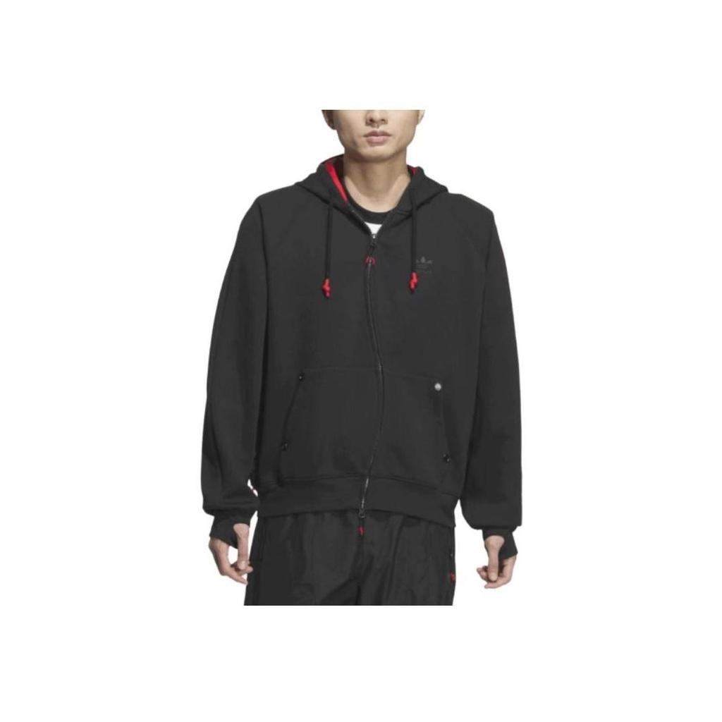adidas X Ordinary People Op Hooded Fz Unisex Black JN5829