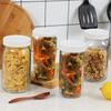 12Pcs Reusable 70mm/86mm Plastic Mason Jar Lids for Wide Mouth Jar Seal Bottle Cover Spout Lid Good Seal Kitchen Tool