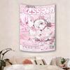 Cute Anime Girl Wall Tapestry   Aesthetic  Lover Wall Hanging Decor for Living Room  Study
