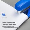 Deli Rotatable Metal Stapler, 50-Sheet Capacity (2-Pack)