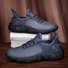 Men's Large Size Mesh Sneakers Breathable Thin Section Hollow Out Running Shoes Casual Couple Model Tide Shoes