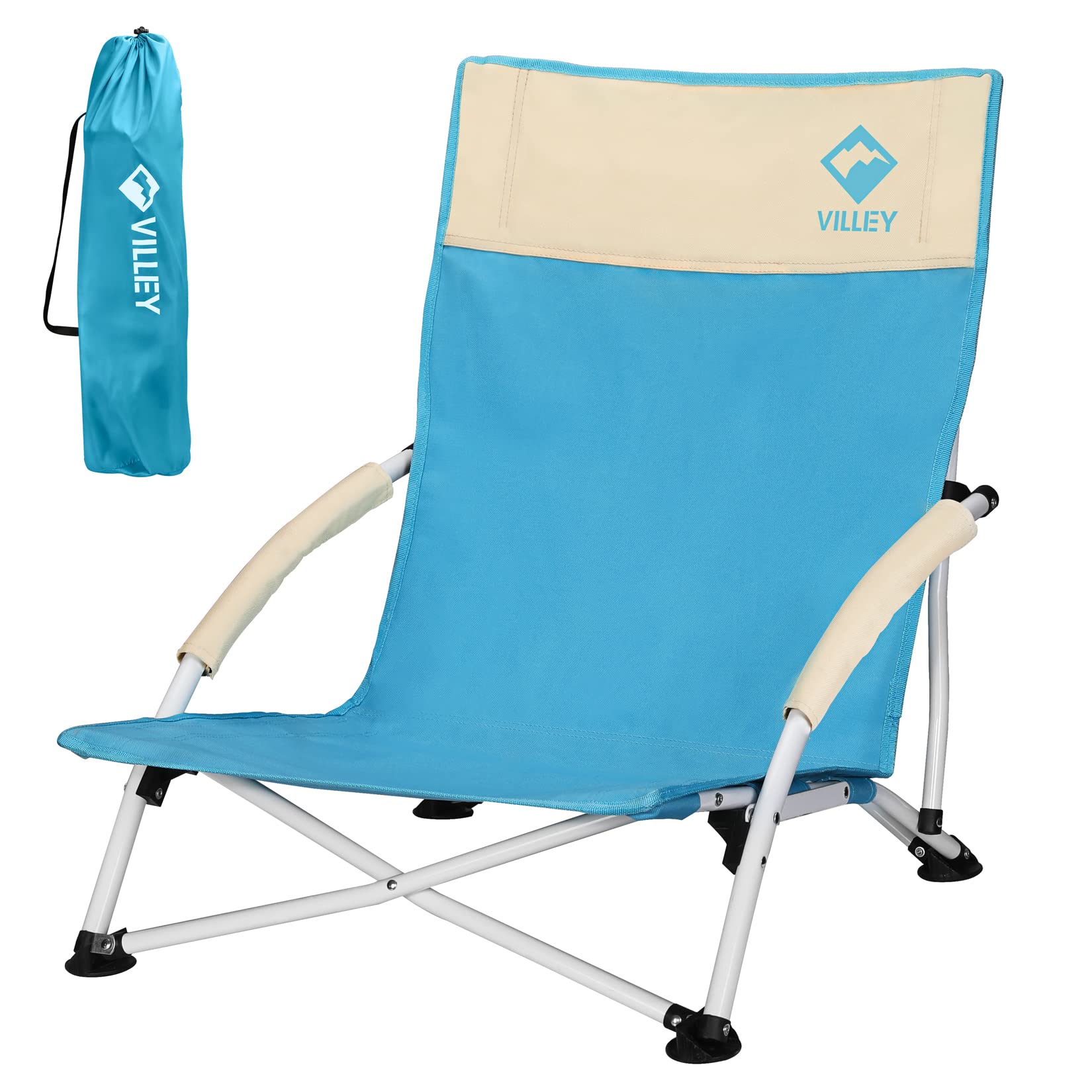 

VILLEY Outdoor Низкий Кемпинг Низкий Легкий Ультра Грузоподъемность Высокий Горный Спорт Сумка для Хранения Синий Стул, Стул со Скрещенными Ногами, Стул, Стул, Стиль, синий