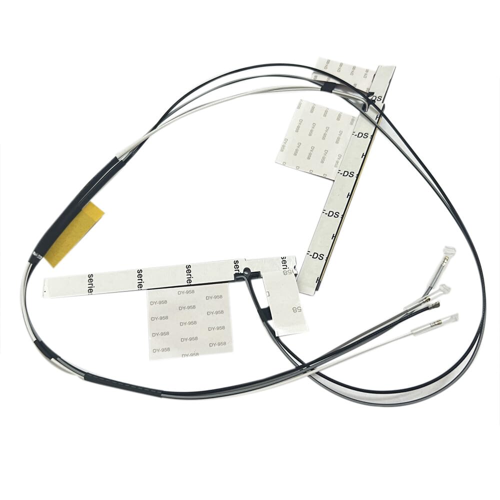 HSSDTECH WiFi Antenna Cable for Dell Latitude E5500, 5500, 5501, Precision 3540, 3541, DC330027P2L, DC330027V2L, DC330027N2L (0614MR)