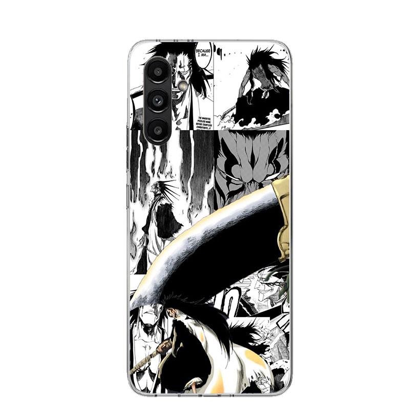 Zaraki Kenpachi Bleach Phone Case for Samsung Galaxy A17 A16 A15 A14 A13 A57 A56 A55 A54 A53 A37 A36 A35 A34 A33 A26 A25 A24 A23