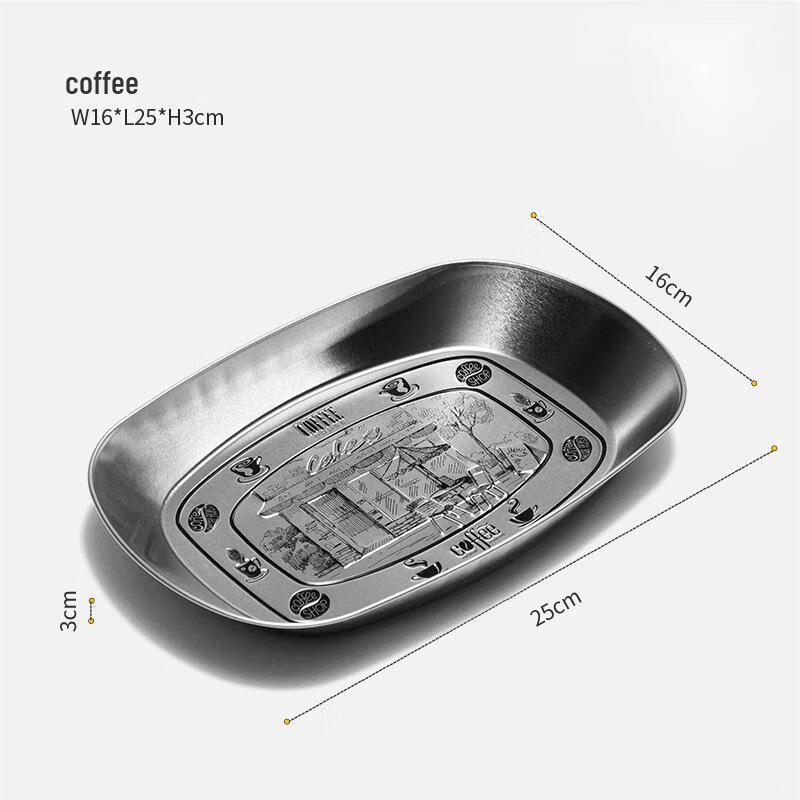 American-style Camping Dinner Plate One Size