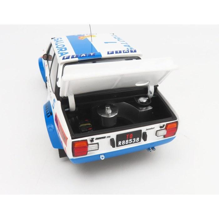 Kyosho 1/18 Fiat 131 Abarth 1980 1000 Lakes #1