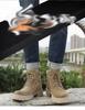 Men's Casual 6CM Height-Increasing High-Top Martin Boots for Autumn and Winter
