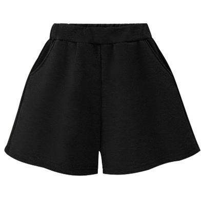 Shorts Women's Winter Wear Versatile A-shaped Wide Leg Pants High Waist Casual Loose Large Size Pants
