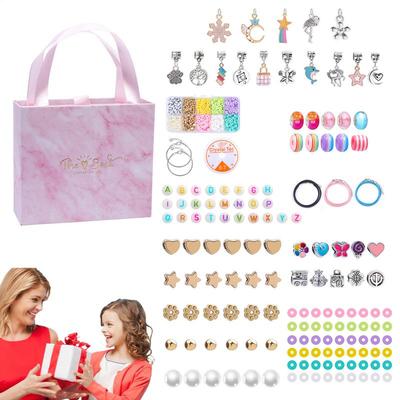 Jewelry Making Kit For Girls Beaded Jewelry Making Kit String Beads For Toddler Stringing Toys Beaded Jewelry Making Glow In The