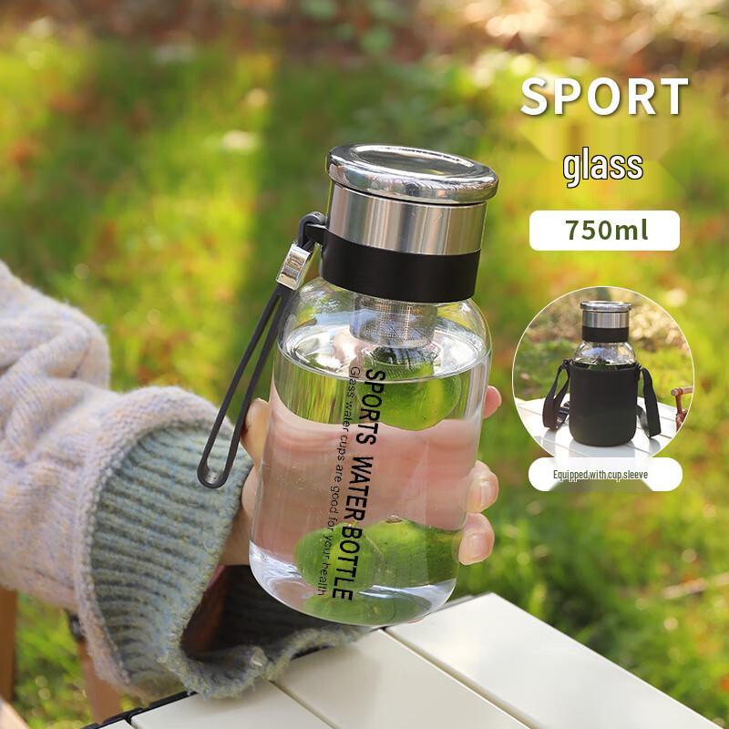 Shangqi Portable Tea Infuser Glass Bottle