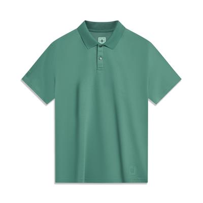 Li Ning Effen Poloshirt Met Kraag Heren Tops APLT135-3