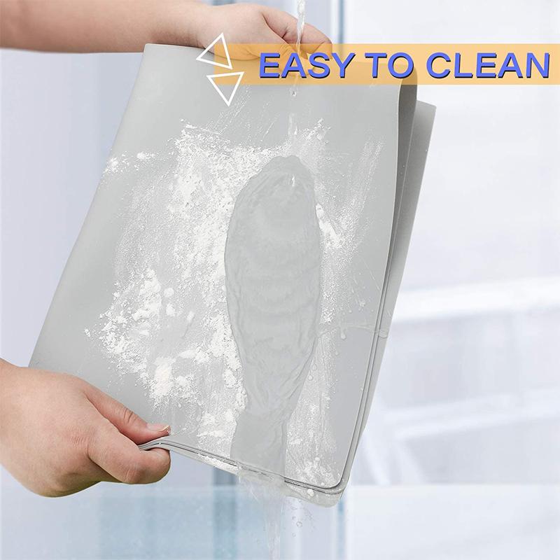 Napperon en Silicone Grande Taille 60X40cm Isolation Thermique Sous-Verre Nappe Tapis de Table Antidérapant Bol Tasse Sous-Verre Accessoires de Cuisine