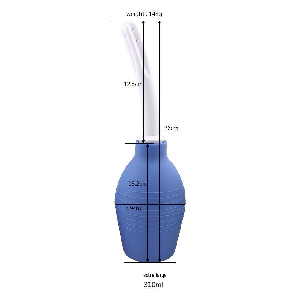 High-Capacity Spherical Enema Cleanser for Adults