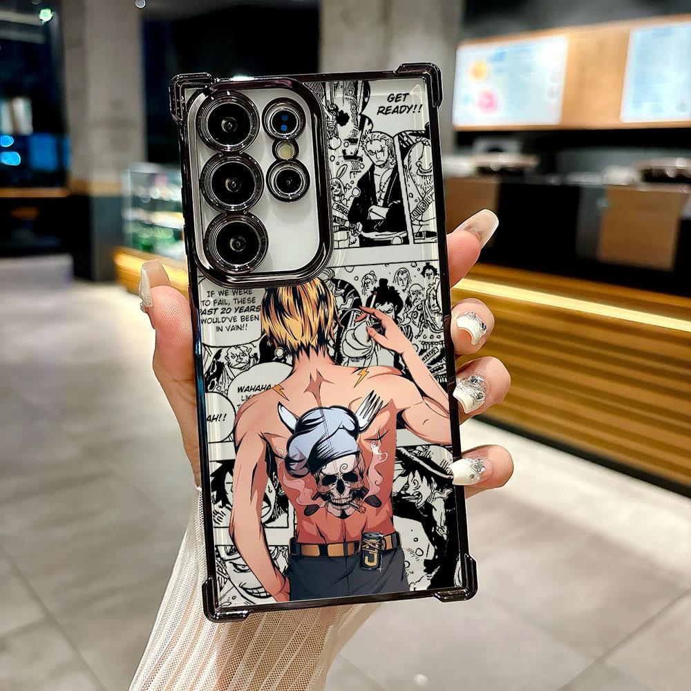 Anime O-One Pieces Shanks Coque For Galaxy S26 Ultra Phone Case For Samsung S26 S25 S24 S23 S21 Ultra S20 FE S25 Plus Soft Cover