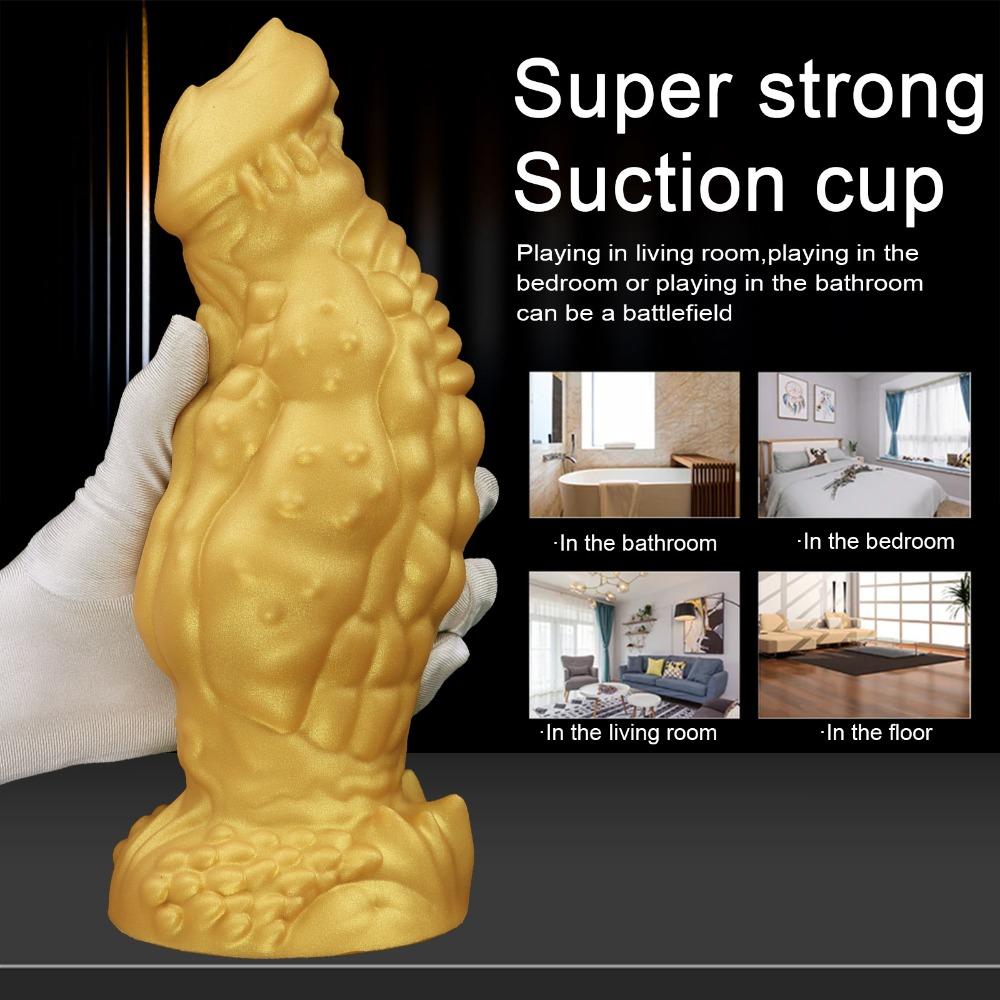 Muscle God Silicone Anal Plug - Wearable Butt Plug for Women, SM Training & Anal Stretching, Unique Irregular Design Adult Toy