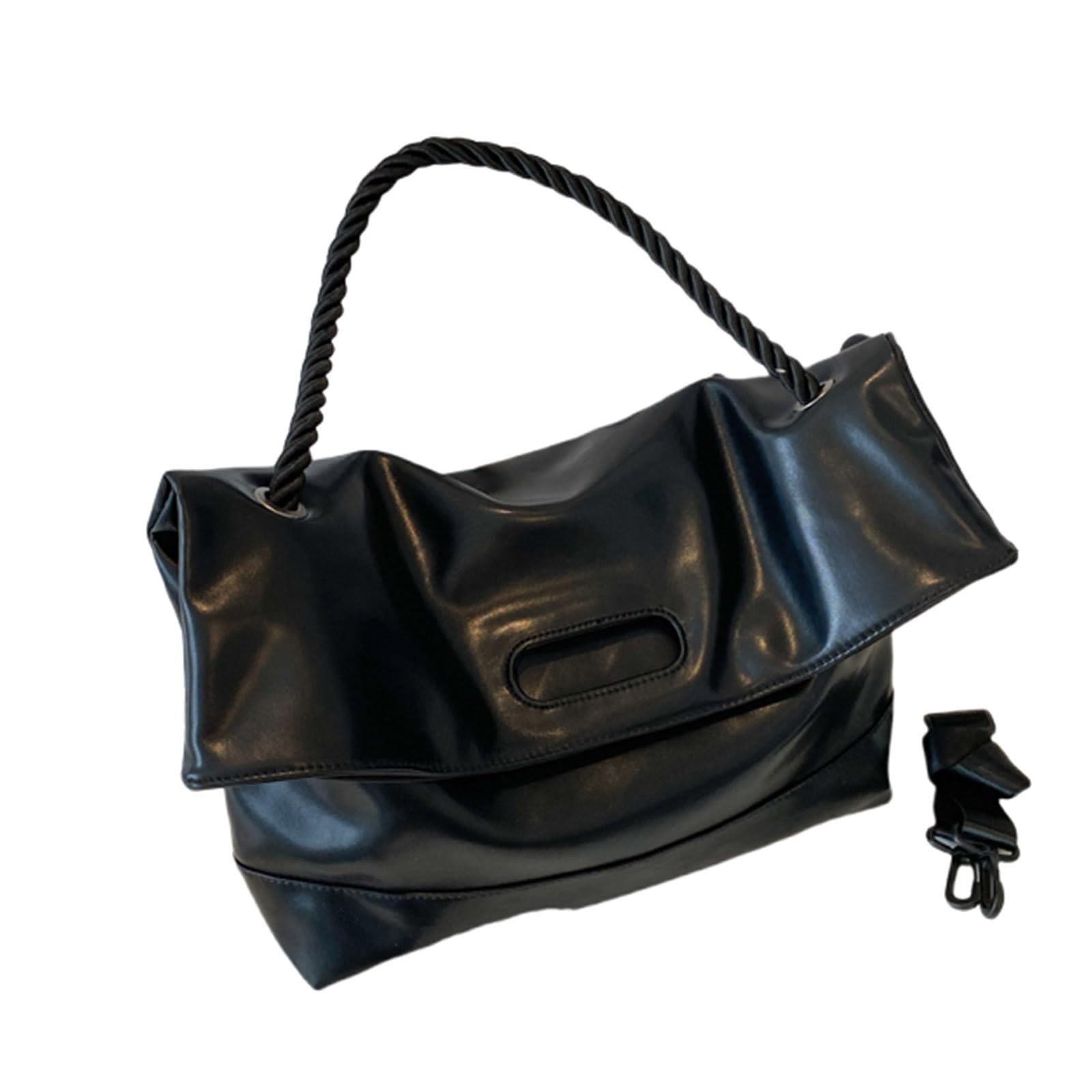 

[xppe] Women s Crossbody Tote Bag, Large Capacity, 2-Way, PU Leather, A4 Size, Soft Two-Tone Design, Interior Pocket, Large, Shoulder Bag,