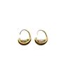 Geometric Flower Pearl Stud Earrings Retro Loose French Elegant Fashion Niche Minimalist Premium Earrings