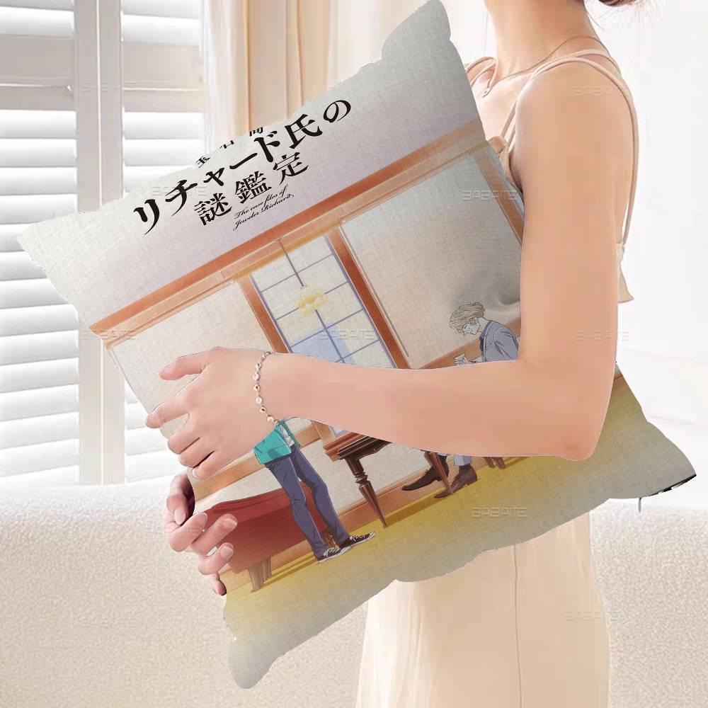 Anime The Case Files of Jeweler Richard Personalized Pillow Cover Kids Bedroom Wild Party Decor Pillowcase kid Birthday