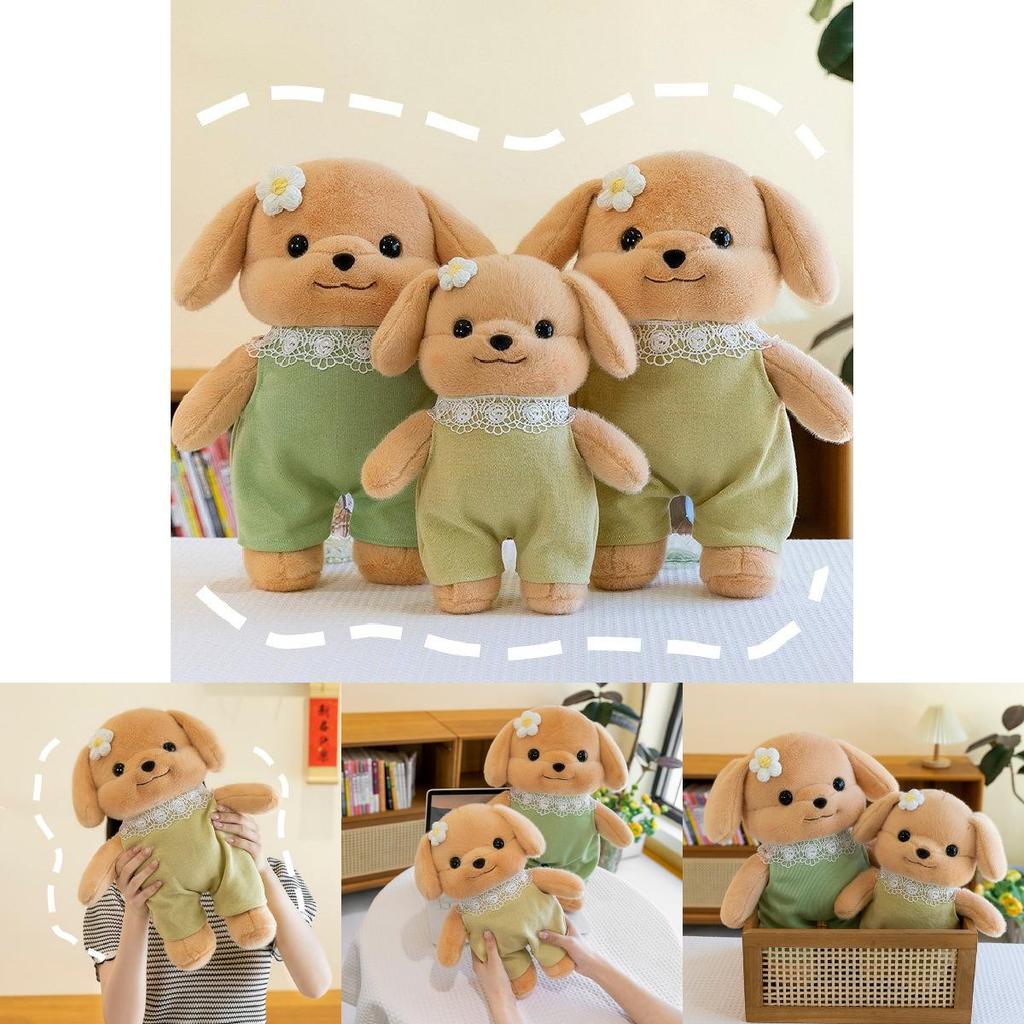 Adorable 35cm 45cm Flower Forest Poodle Plush Toy Soft Doll Gift For Kids