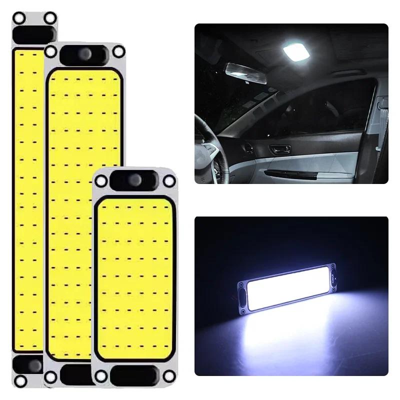 Car Mounted LED Lights, Cab Reading Lights, COB Interior Lights, 12V24V Sedan Roof Lights, Large Truck Interior Lights Parts