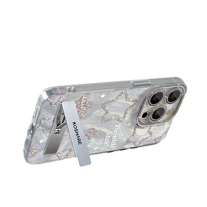 ins wind applies to Samsung S26Ultrs mobile phone case A07 A17 simple star A37 lens protection A57 anti-drop