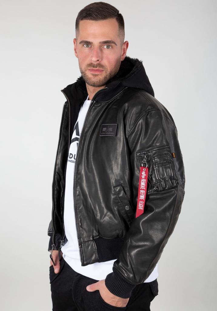 Winter Jacket Alpha Industries MA-1 D-Tec FL (123106) Black (123106-515)