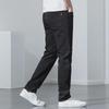 Men's Slim Straight Black Jeans - Trendy, Classic Youth Style Denim