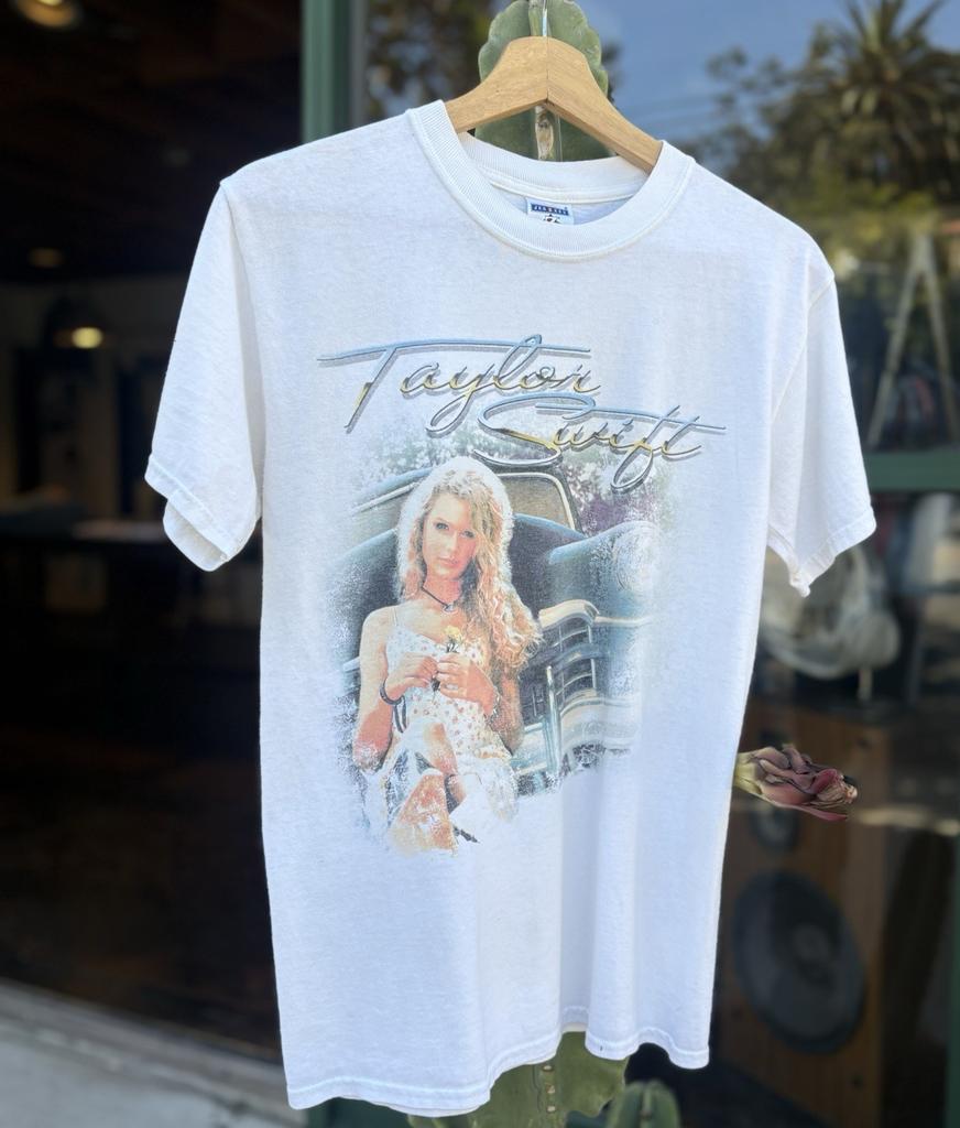 Vtg Jerzees Y2K Taylor Swift Debut Album Tour T Shirt Rare Size (small