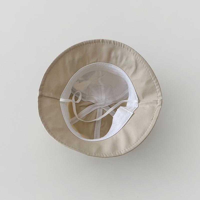 Chapeau de soleil d'été en coton fin pour bébé, motif dinosaure, broderie de lettres, style pêcheur