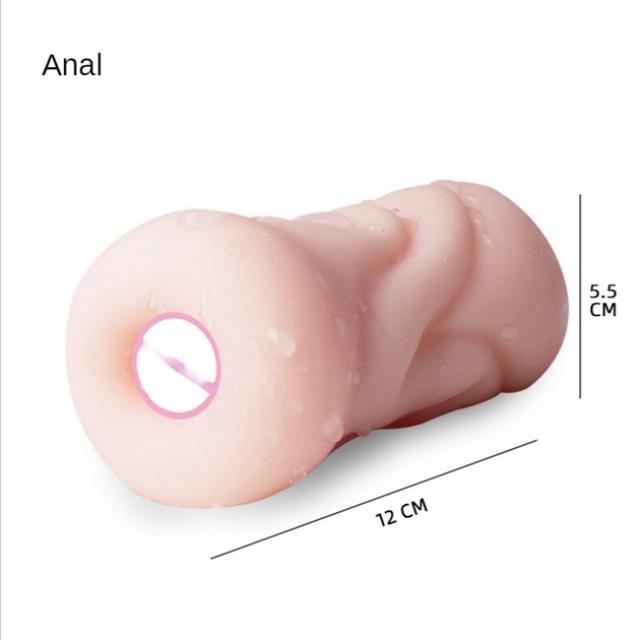 3 Types Men's Aircraft Cup Male Masturbator Oral Vaginal Anal Masturbation Soft Real Vagina Pocket Pussy Sex Toys for Men Blowjob