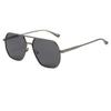 New Metal Polarized Double Beam Pochromic Sunglasses for Men Drive Night Vision Glasses Fashion Shade for Men Women