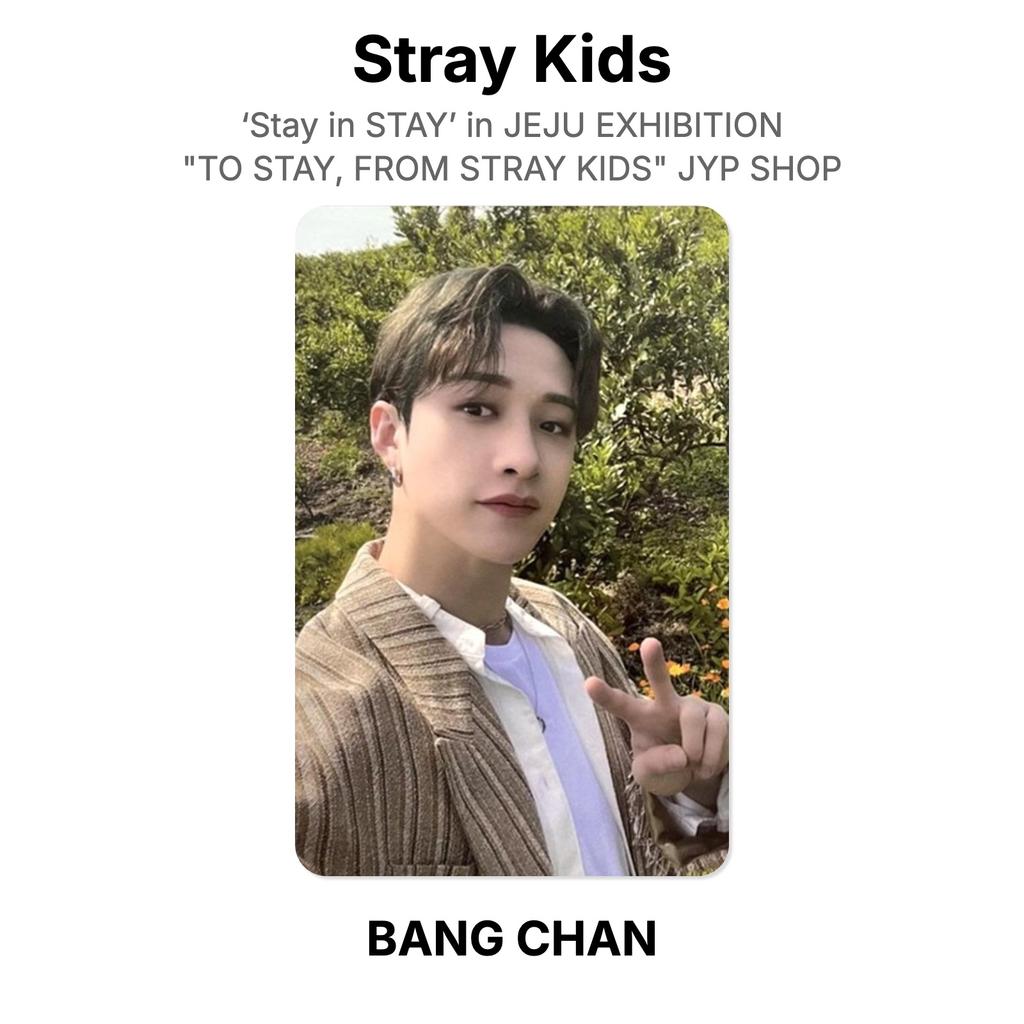 Stray Kids ‘Stay in STAY’ in JEJU EXHIBITION "TO STAY, FROM STRAY KIDS" JYP SHOP Official Photocard