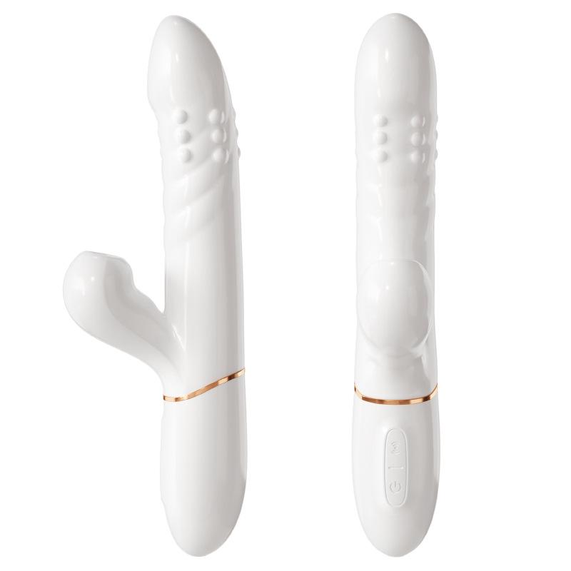 Mi Ji Yi Yue Telescopic Rotating Bead Vibrator - Female Massage & Vibration Device, 50 Pcs/box