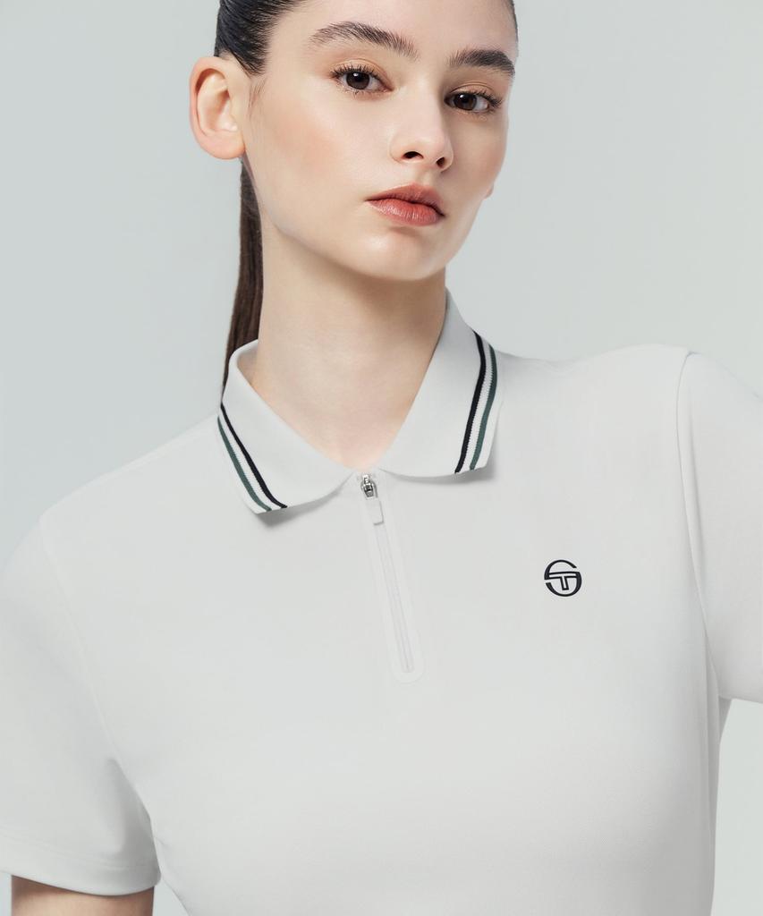 SERGIO TACCHINI W Zipper Neck Polo