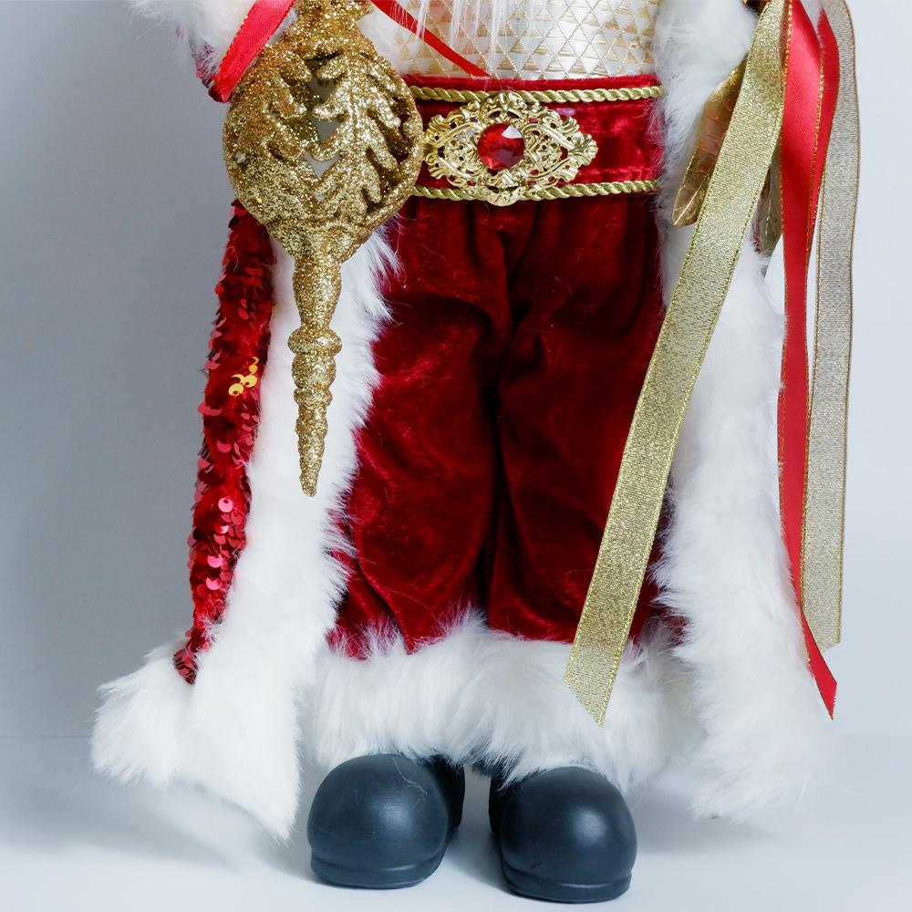 45CM Weihnachten Santa Claus Plüsch Puppen Spielzeug Hause Dekoration Ornamente Weihnachten Dekorationen Handgemachte Neujahr Dekor