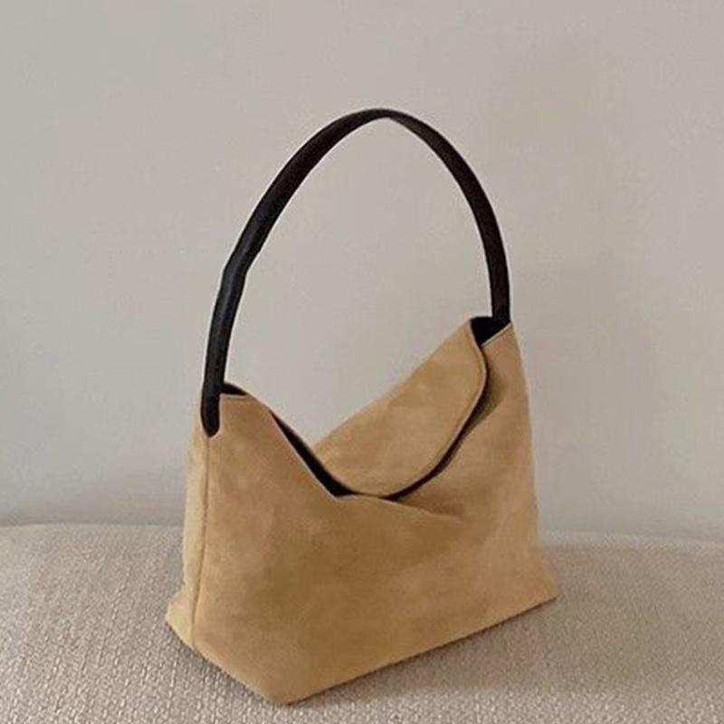 

Women s Fashi Shoulder Bag, Retro Style, Casual Suede Handbag No Special Features, Available in Light Brown and Dark Brown коричневый