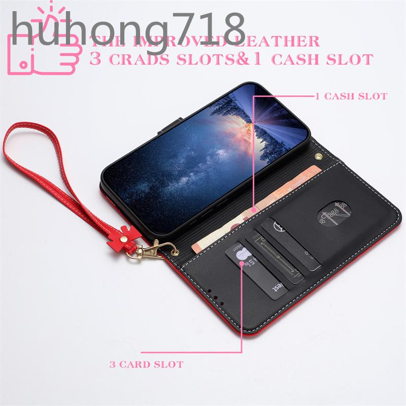 For Motorola Moto G53 G13 G23 G53Y G53J G73 G14 G54 G64Y G34 G45 G84 G05 E15 G35 G55 G15 Power 4G 5G Case Flip Leather Wallet Protection Cover