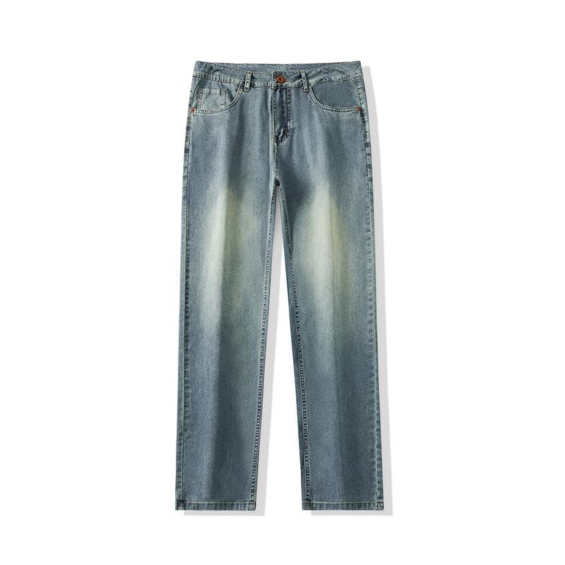 Tennis Jeans Men's Summer Thin Loose Straight Cool Trousers