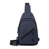 Men High Quality Large Capacity Nylon Chest Bag Outdoor Hiking Travel Crossbody Bag Waterproof Shoulder Sling Backpack