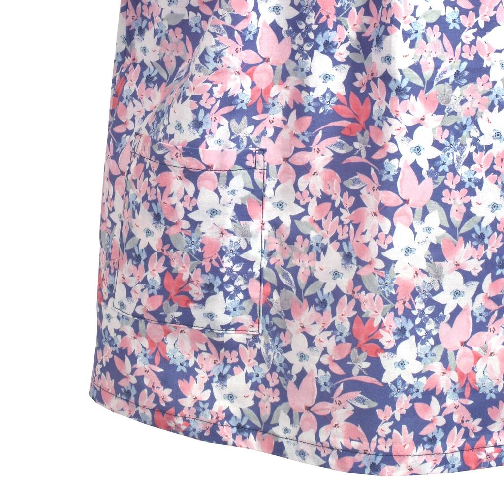 COLORFUL CANDY STYLE LAURA ASHLEY Floret Short Sleeve Smock Set of 3 Stylish Short Sleeve Kindergarten Elementary School Calligraphy Art N1343823